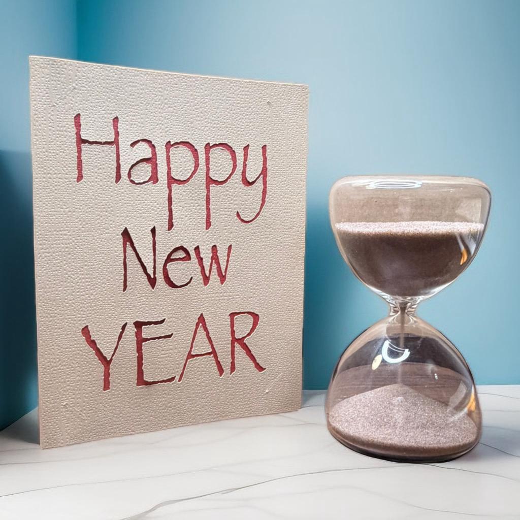 🎉Happy New Year Card – R20(4.25 x 5.5 in) Size (Pack of 10)